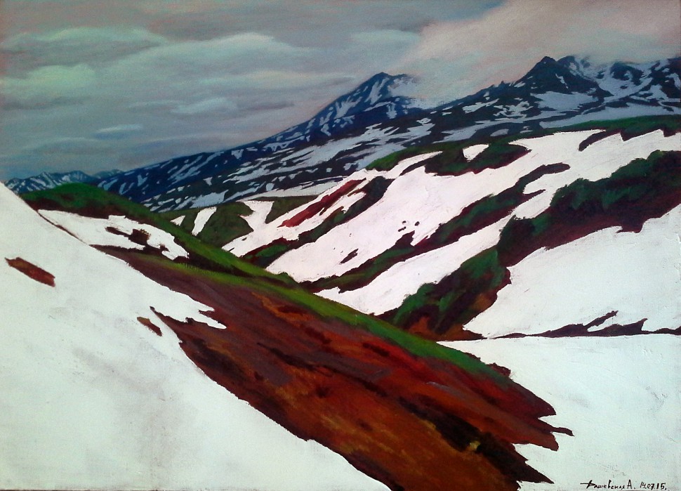 Картина "Снега Камчатки"