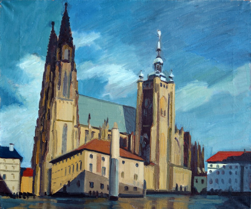 Картина "Собор святого Вита" (Прага)